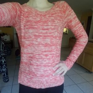 Coral sweater